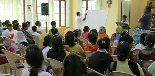 Formation chretiens indiens projet portes ouvertes